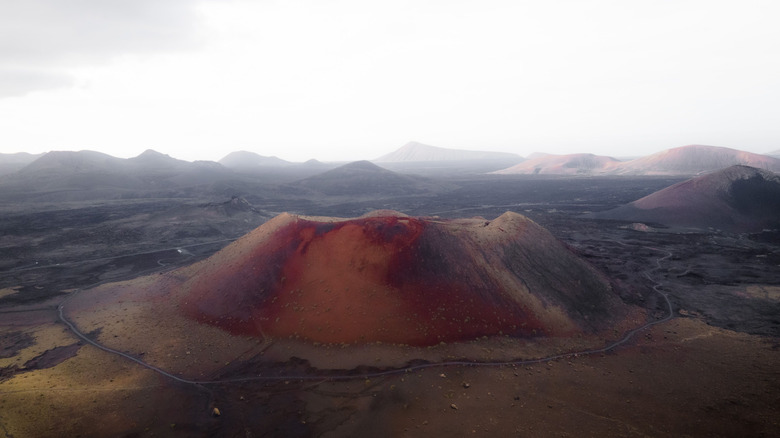 Aerial view of Mauna Loa