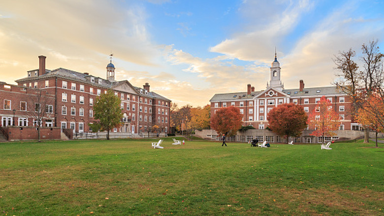 A picture of Harvard campus