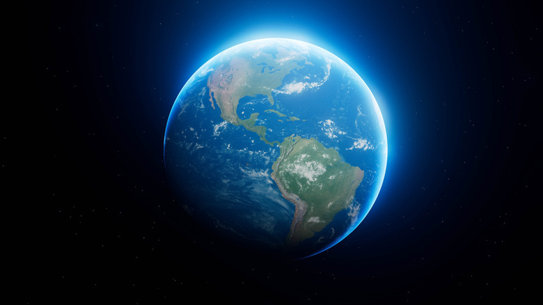 illustration of Earth from space
