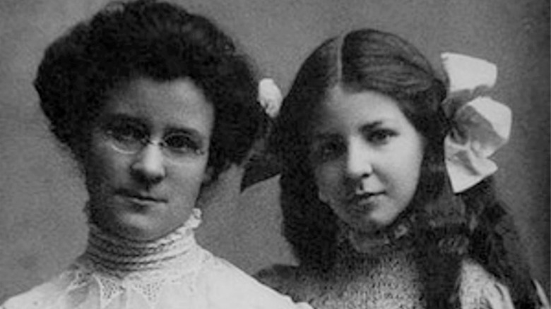 A photo of Katharine Cook Briggs and Isabel Briggs Myer.