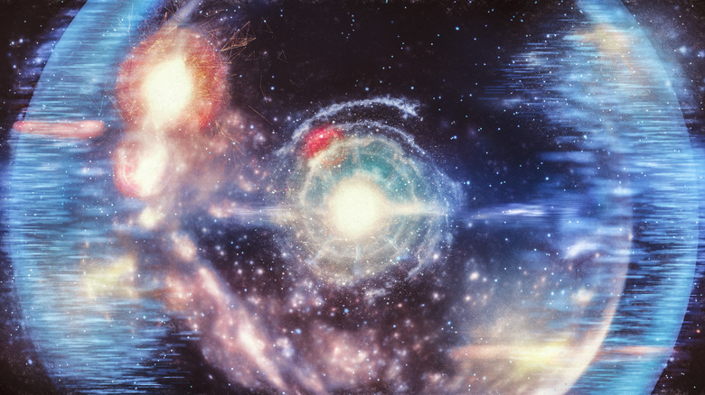 Conceptual abstract of the Big Bang