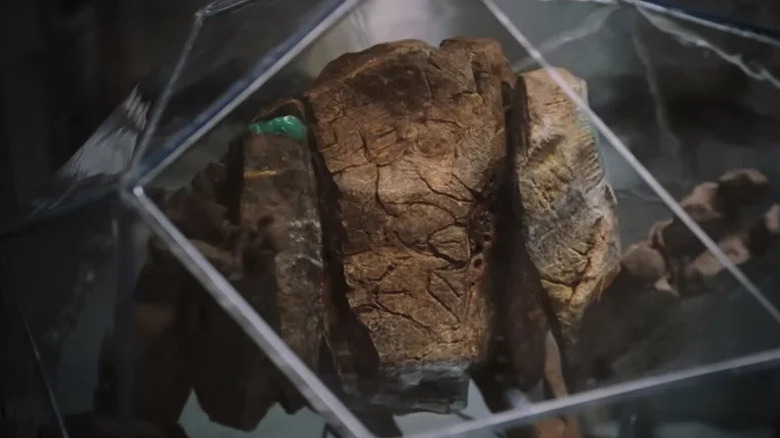 Rocky behind the glass in Project Hail Mary
