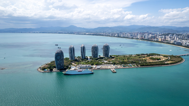Hainan Island in the northern South China Sea