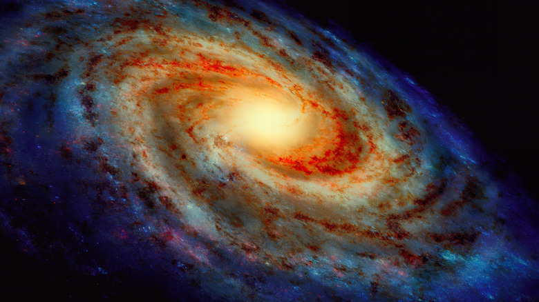 Artists conception of the Milky Way galaxy