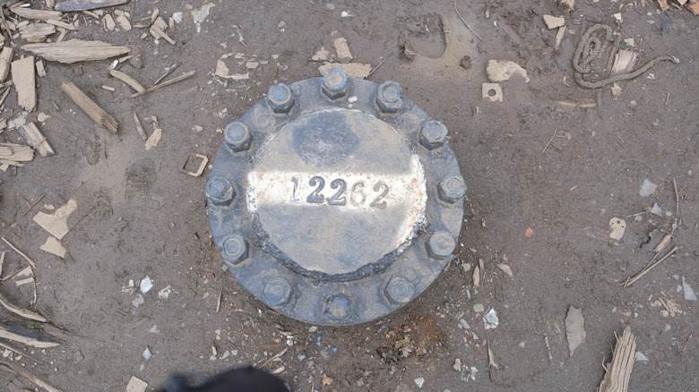 Sealed top of Kola Superdeep Borehole