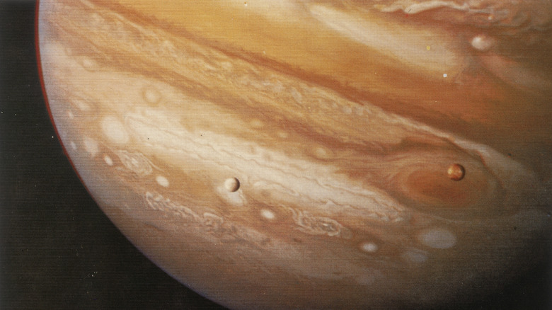 Image of Jupiter taken from Voyager