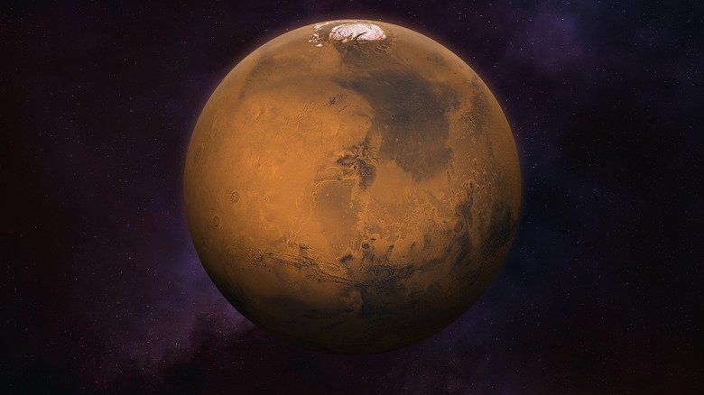 photo composite image of Mars
