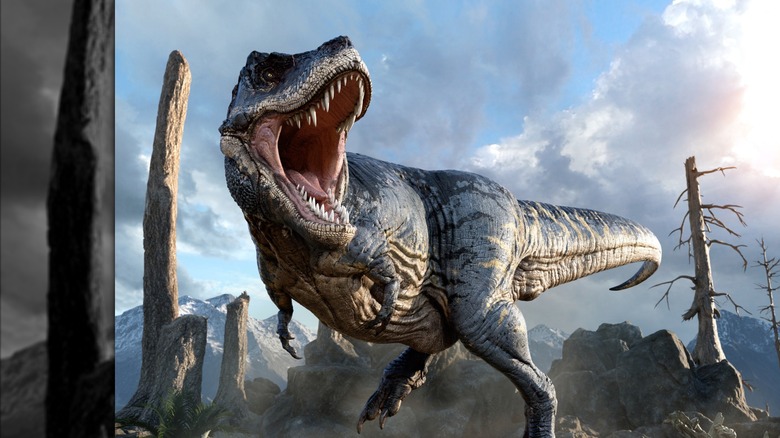 3D illustration of Tyrannosaurus