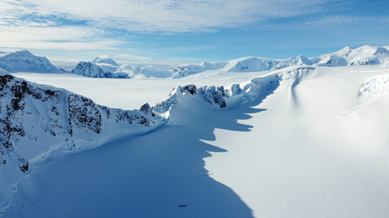 mountains in Antarctica