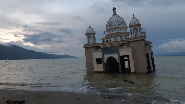 Tsunami damage in Palu, Indonesia