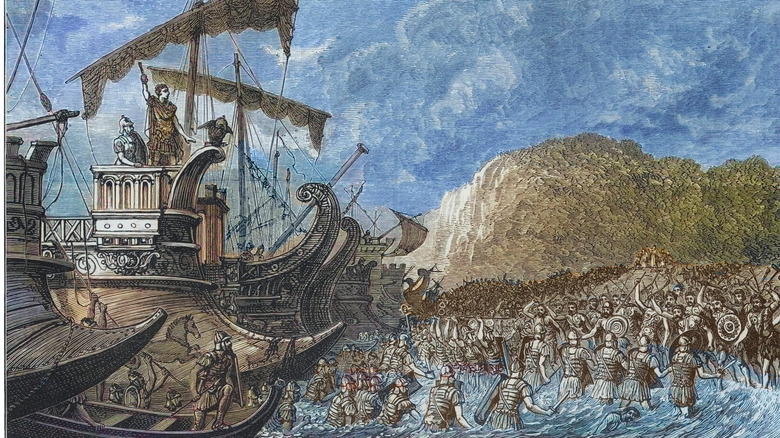 art of Roman Empire ships
