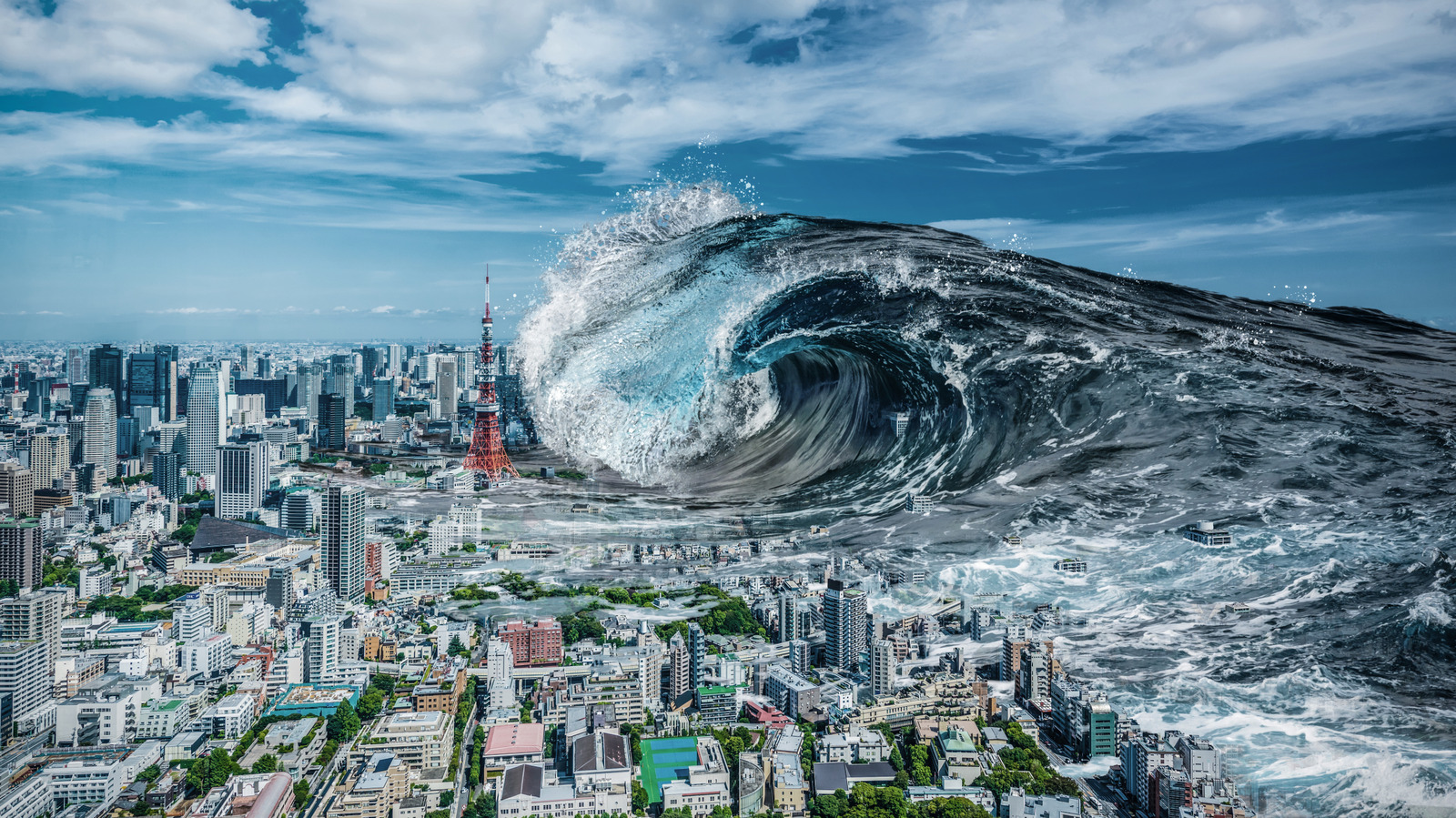 What caused tsunami 2025