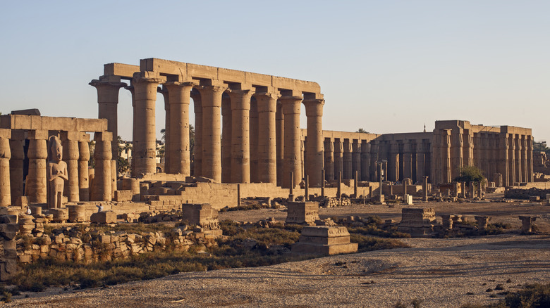 temple of Ramses II in Egypt
