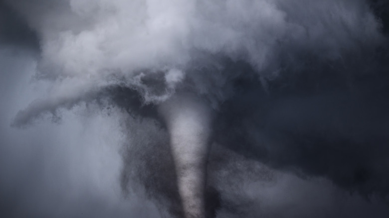 A large tornado.