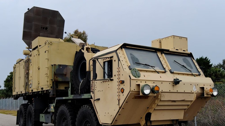 US Air Force active denial system weapons platform