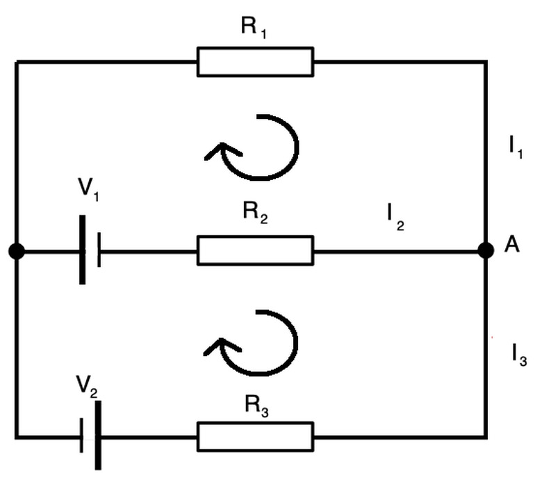 You can set up general equations and solve them for current