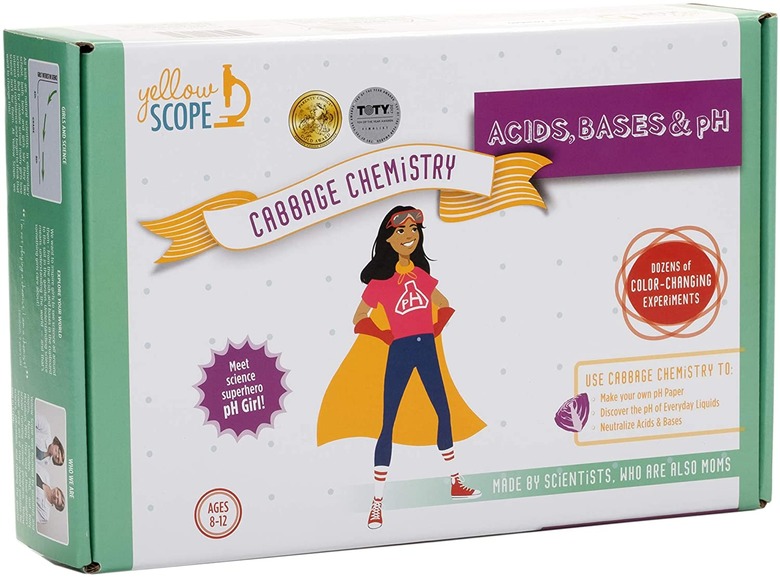 Cabbage chemistry set.