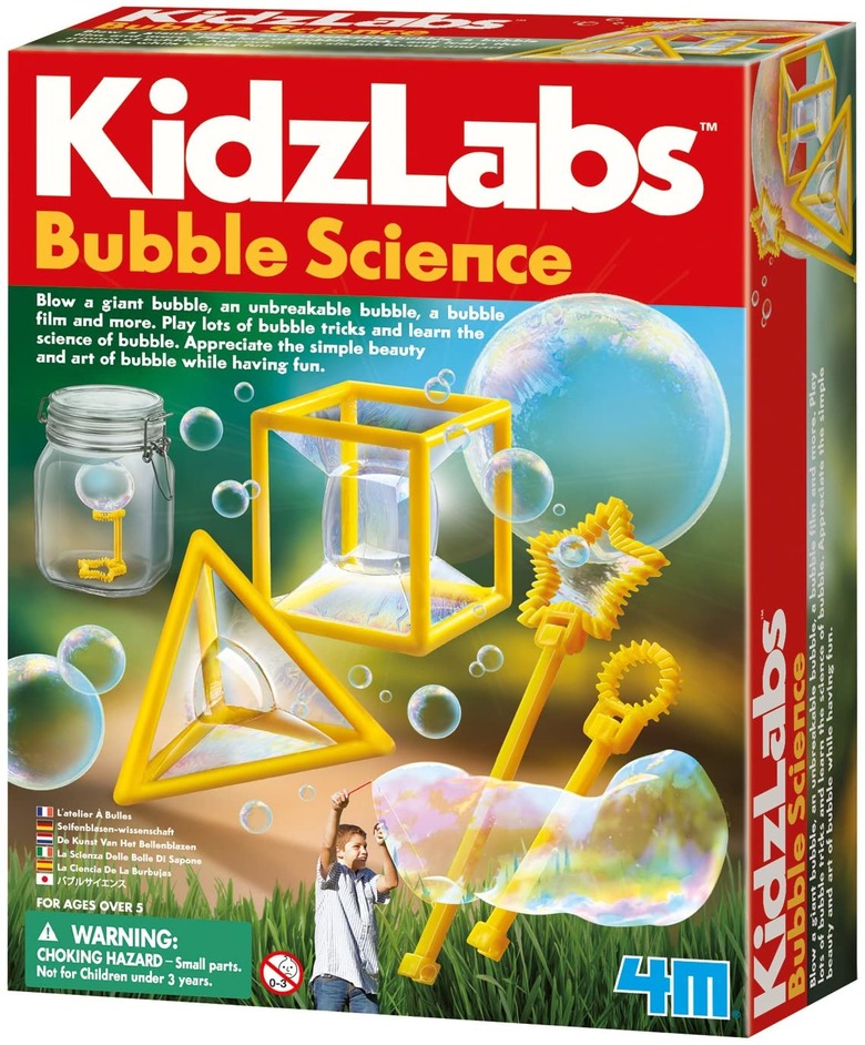 Bubble science chemistry kit.