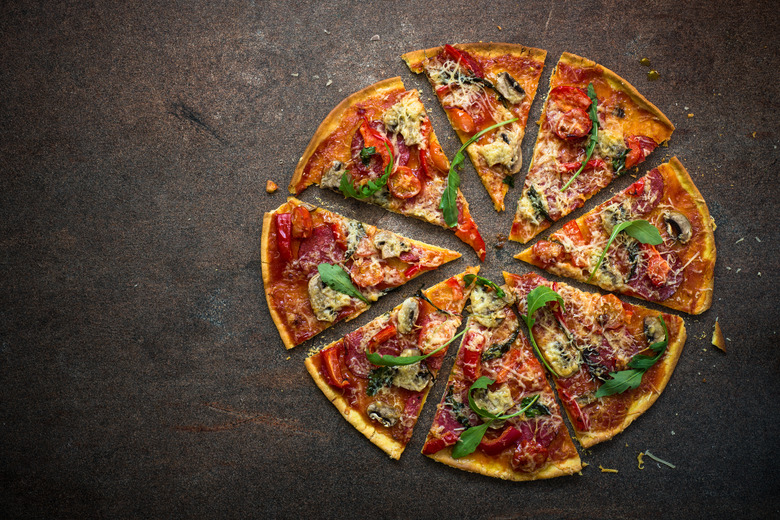 Traditional italian pizza