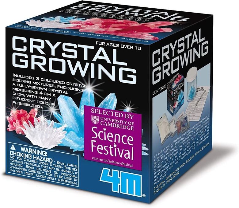 Grow your own crystals science kit.
