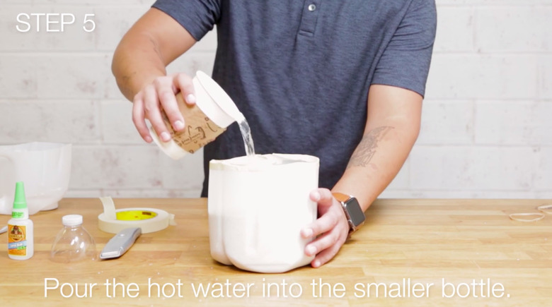 Homemade Thermos Bottle for a Science Fair Project