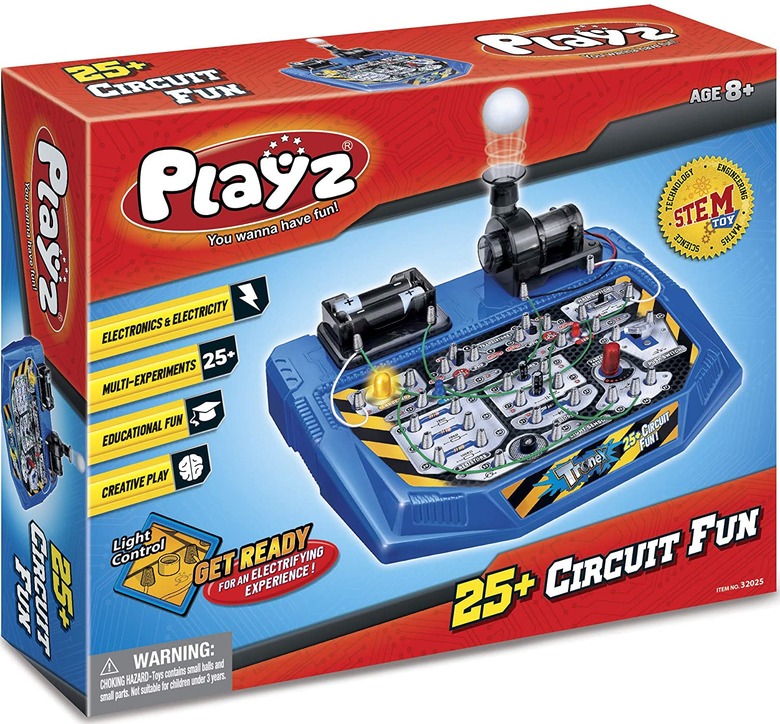 Electrical circuit science kit.