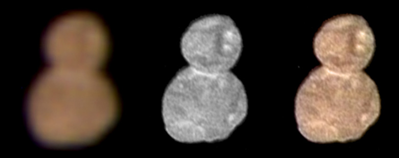 Ultima Thule Photographed By The New Horizons Spacecraft