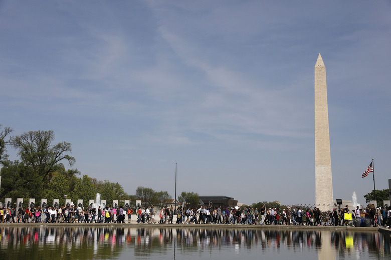 Tax Day Activists Hold Marches In Major U.S. Cities