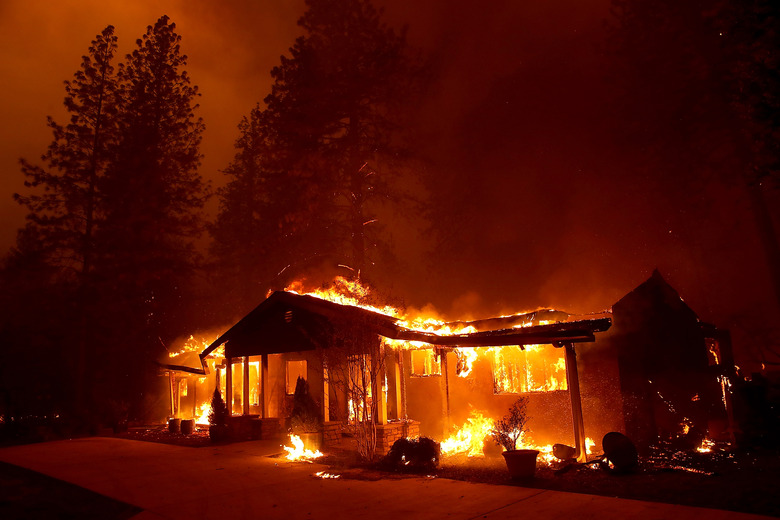 Rapidly-Spreading Wildfire In California's Butte County Prompts Evacuations