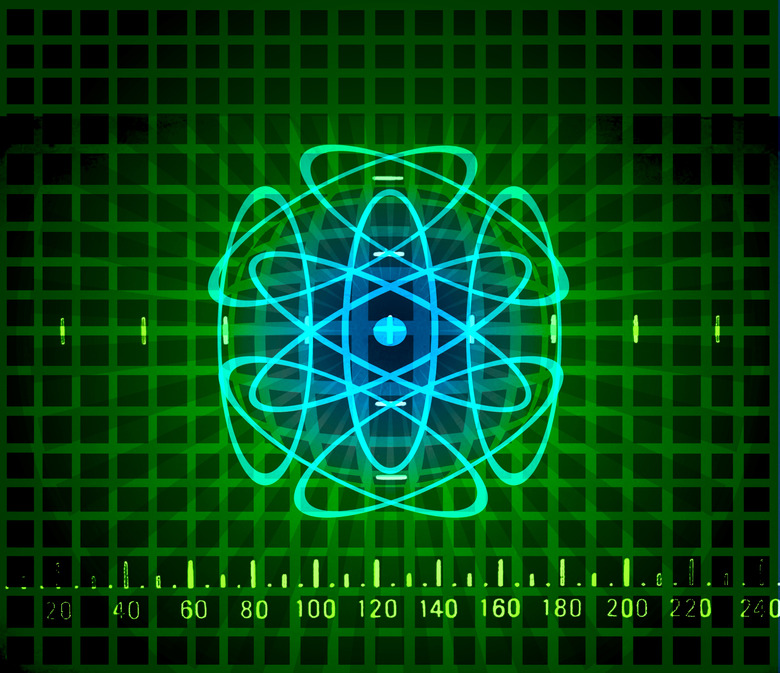 Atom on a grid