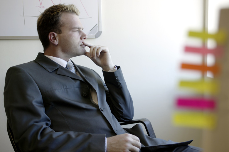 Businessman Thinking