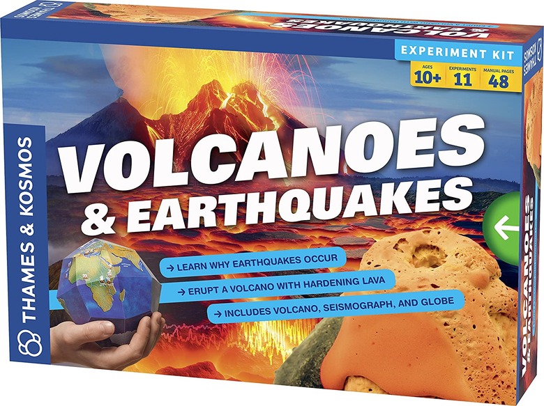 Volcano and earthquake science kit