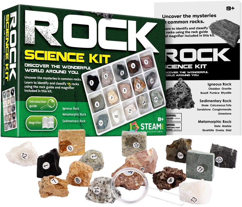 Rock science kit.