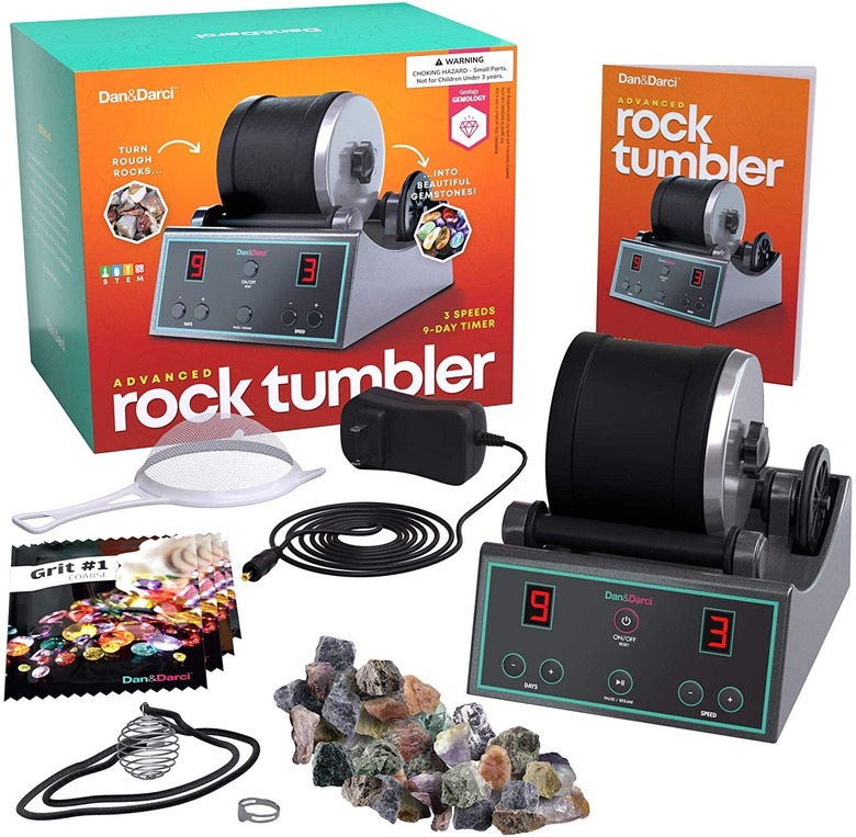 Rock tumbler science kit