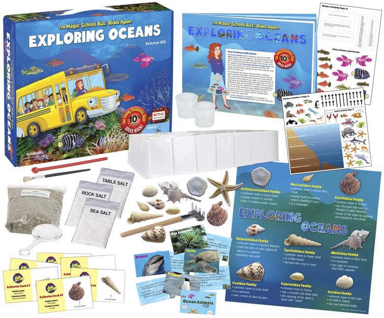 Magic School Bus Ocean Science Kit.
