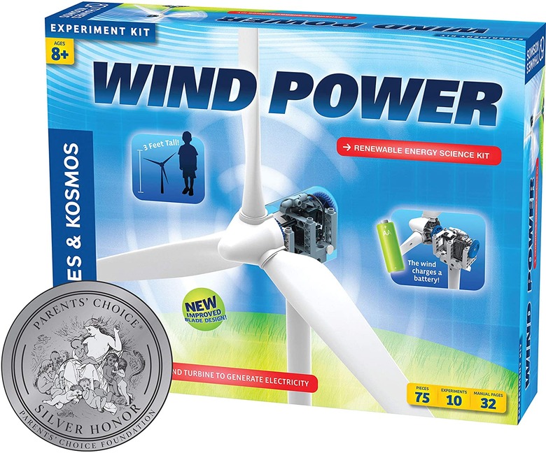 Wind power science kit.