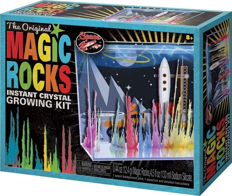 Magic Rocks instant crystal growing kit.